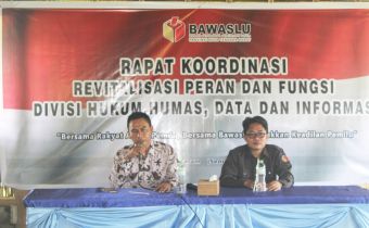 Rakor Revitalisasi Peran dan Fungsi Divisi Hukum, Humas, Data dan Informasi