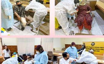 Seluruh Pimpinan Bawaslu Provinsi NTB, Lakukan Rapid Test, Hasilnya ?