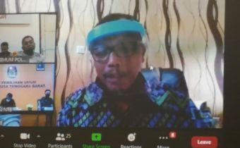 Bawaslu NTB Ikuti Rakor Daring Bersama KPU NTB