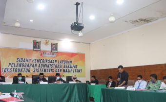 Bawaslu NTB Sidangkan Dugaan Kecurangan TSM Pilkada Sumbawa