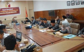 Jelang Penetapan DPT Tingkat Provinsi, Bawaslu NTB gelar Rakor dengan Bawaslu Kabupaten/Kota