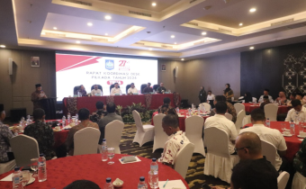 Hadiri Rakor Desk Pilkada, Bawaslu NTB Ajak Jaga Kondusifits Masa Tenang dan Pungut Hitung