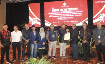 Awasi Pleno Rekap Suara Pilkada 2024, Bawaslu NTB Berikan Sejumlah Catatan Kepada KPU NTB