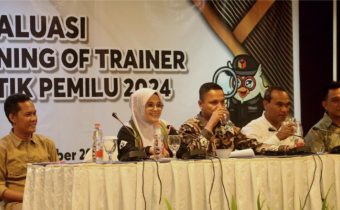 Lolly Tekankan Pelatihan Saksi Peserta Pemilu Harus Efektif dan Efisien Pada Jajaran Bawaslu Lombok Utara