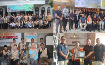 Kunjungi Panwascam dan Bawaslu Kabupaten/Kota, Lolly Berikan Motivasi Pada Jajaran Pengawas Pemilu