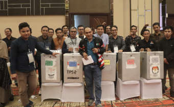 Tingkatkan Kompetensi Saksi Peserta Pemilu, Bawaslu NTB Gelar Pelatihan dan Simulasi Pemungutan Suara