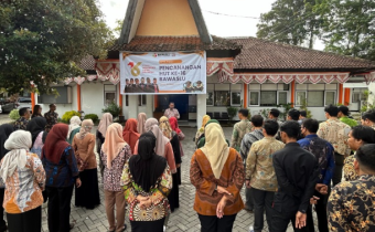 Peringati 16 Tahun Awasi Pemilu, Bawaslu NTB Gelar Apel