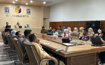 Pastikan Realisasikan Anggaran Optimal, Bawaslu NTB Gelar Rapat Evaluasi Pelaksanaan Anggaran Triwulan I