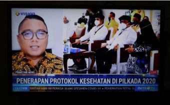 Daftar ke KPU, 141 Bapaslon Diduga Langgar Aturan Protokol Kesehatan